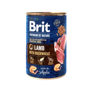 Brit Premium Dog by Nature konzerva Lamb & Buckwheat (400 g)