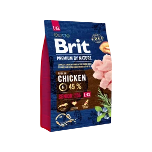 Brit Premium Dog by Nature Senior L+XL (3 kg)