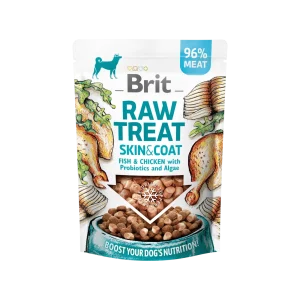 Brit Raw Treat Dog Skin&Coat, Fish&Chicken 40g (40 g)