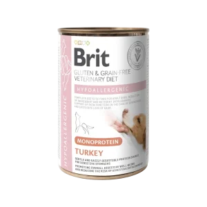 Brit VD Dog GF konzerva Mono Protein Hypoallergenic Turkey 400g (400 g)