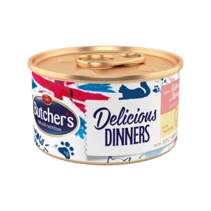Butcher's Cat Delicious Dinners losos + krevety konzerva 85g (85 g)