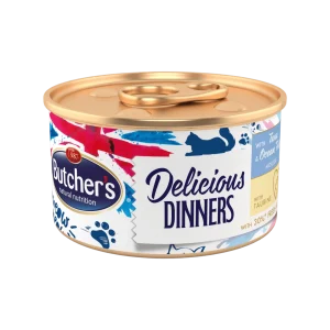 Butcher's Cat Delicious Dinners tuňák + ryby konzerva 85g (85 g)