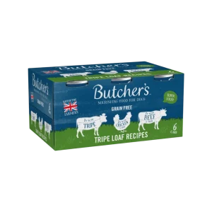 Butcher's Dog Original dršťky + kuře + hovězí konzerva 6x400g (2.4 kg)