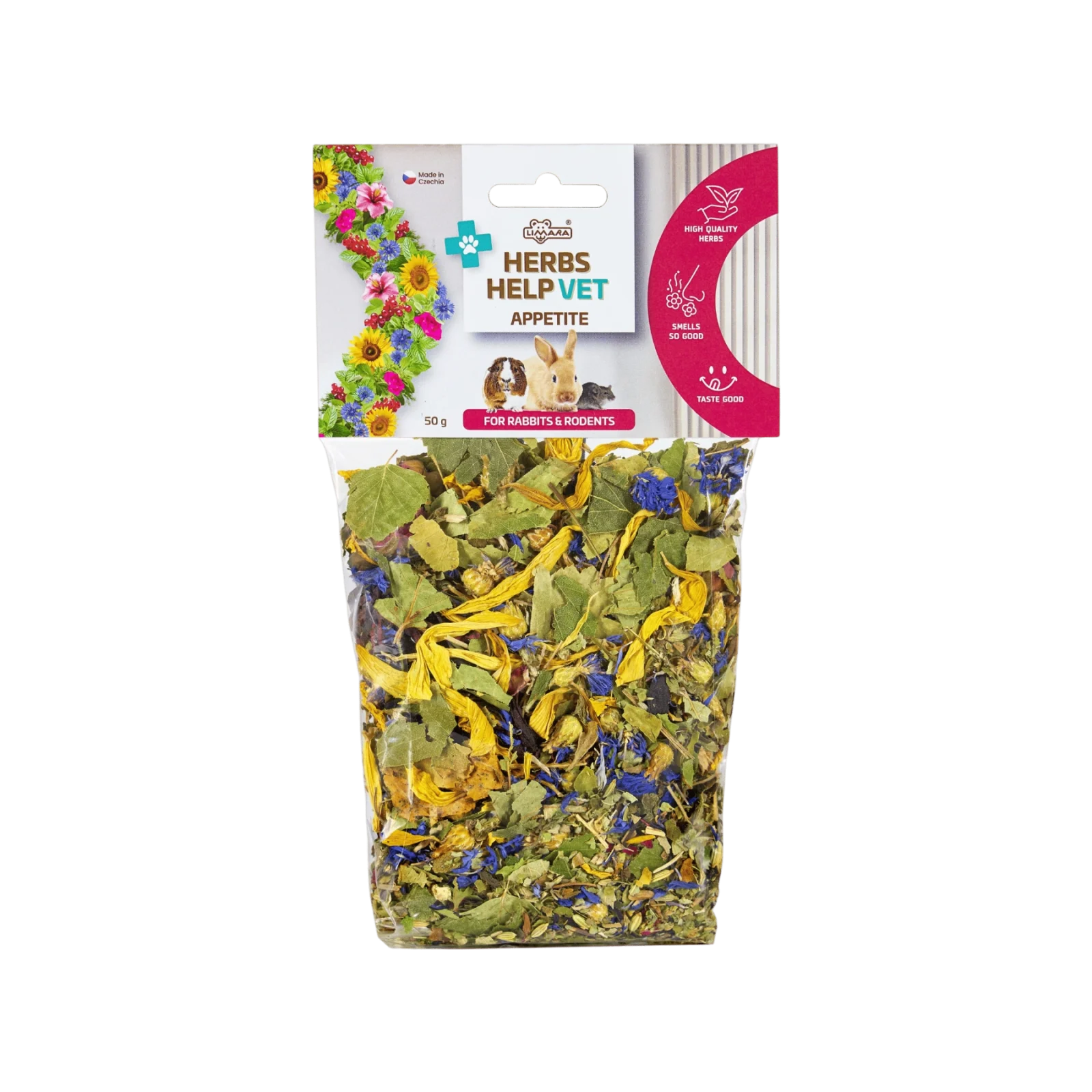 Bylinná směs Herbahelp VET. chuť k jídlu 50g LIMARA (50 g)
