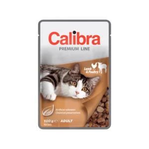 Calibra Cat kapsa Premium Adult Lamb & Poultry 100g (100 g, Jehně & Drůbež)