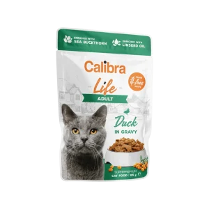 Calibra Cat Life kapsa Adult Duck in gravy 85g (85 g)