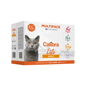 Calibra Cat Life kapsa Adult Multipack 12x85g (1.02 kg)