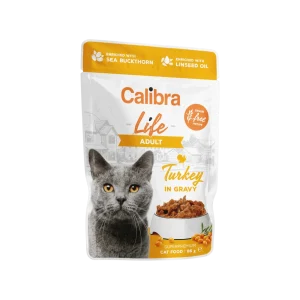 Calibra Cat Life kapsa Adult Turkey in gravy 85g (85 g)