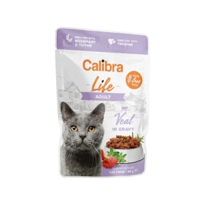 Calibra Cat Life kapsa Adult Veal in gravy 85g (85 g)