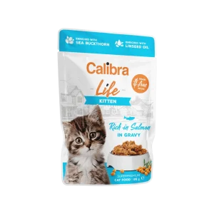 Calibra Cat Life kapsa Kitten Salmon in gravy 85g (85 g)