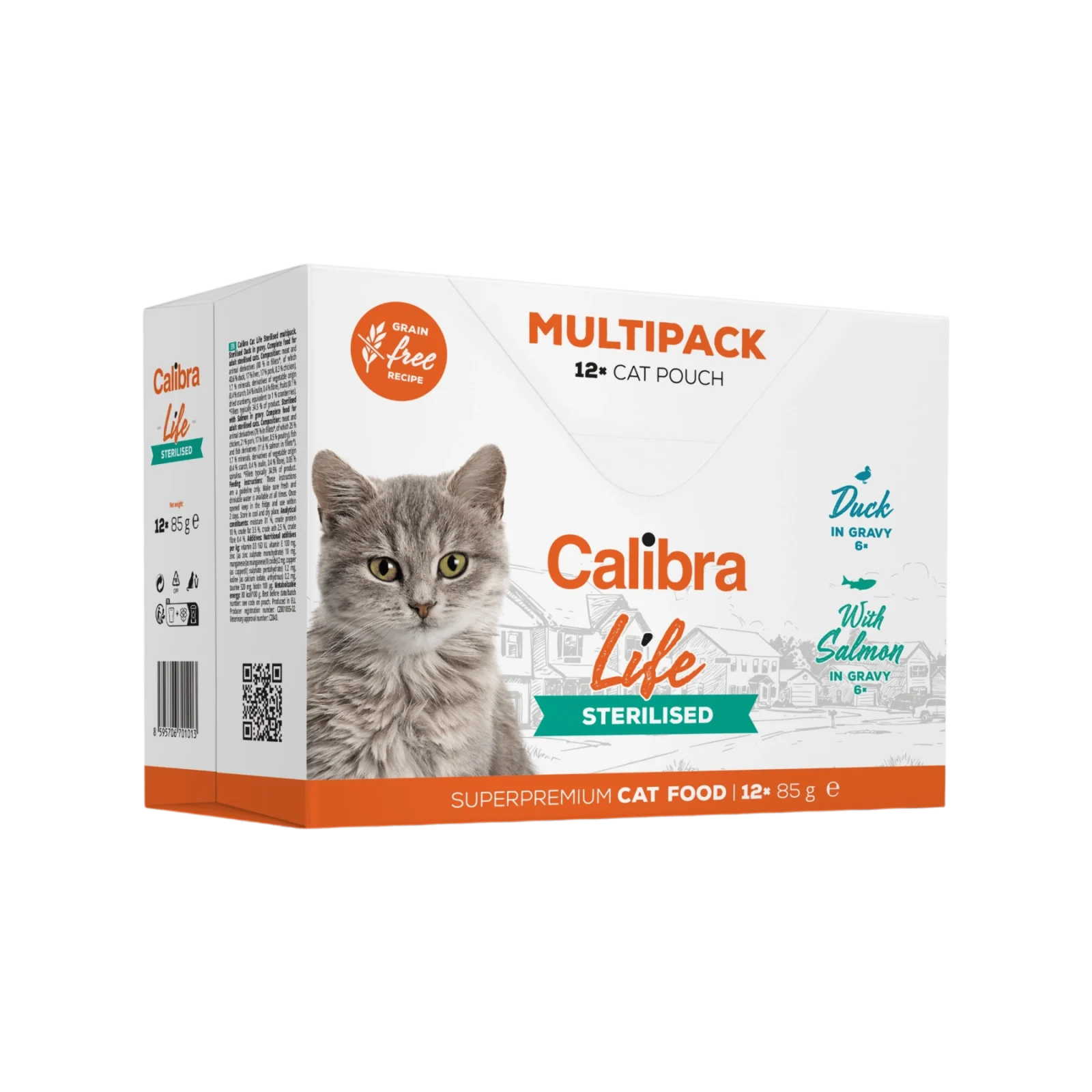 Calibra Cat Life kapsa Sterilised Multipack 12x85g (1.02 kg)