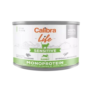 Calibra Cat Life  konzerva Sensitive Rabbit 200g (200 g)