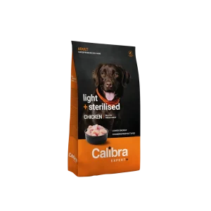 Calibra Dog EXPERT+ Adult Light & Sterilised Chicken (12 kg)