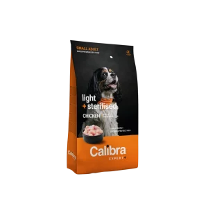 Calibra Dog EXPERT+ Adult Small Light & Sterilised Chicken (1.5 kg)