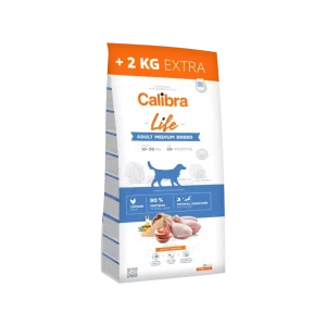 Calibra Dog Life Adult Medium Breed Chicken 12 + 2kg (14 kg)