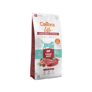 Calibra Dog Life Junior Small&Medium Fresh Beef (12 kg)