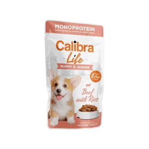 Calibra Dog Life kapsa Puppy & Junior Beef 150g (150 g)