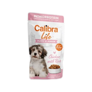 Calibra Dog Life kapsa Puppy & Junior Chicken 150g (150 g)