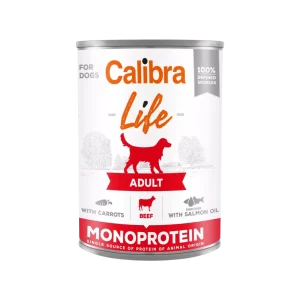 Calibra Dog Life konzerva Adult Beef with carrots 400g (400 g)