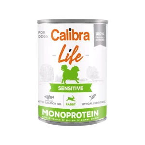 Calibra Dog Life konzerva Sensitive Rabbit 400g (400 g)