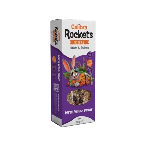 Calibra Rockets Sticks Rabbits&Rodents Wild fruit 120g (120 g)