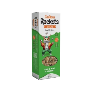 Calibra Rockets Sticks Small rodents Nuts&Coconut 120g (120 g)