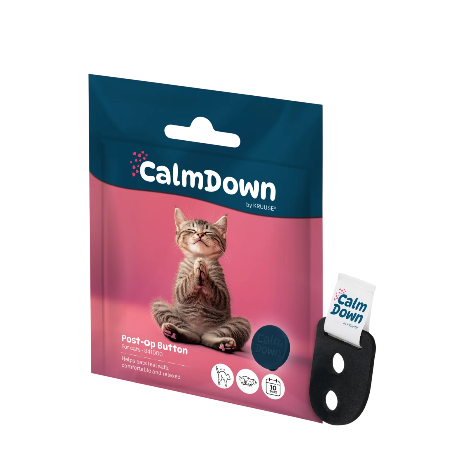 CalmDown Cat MultiUse Kit plastový držák KRUUSE (1x knoflík)