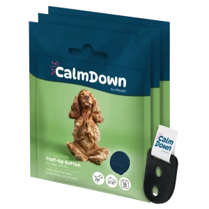 CalmDown Dog MultiUse Kit plastový držák + knoflik KRUUSE (3x knoflík)