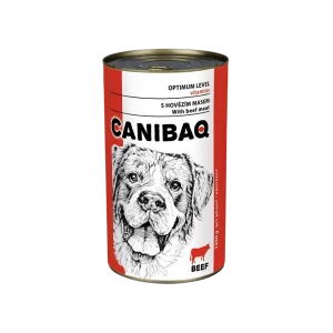 Canibaq dog konzerva hovězí (1.25 kg)