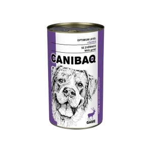 Canibaq dog konzerva zvěřinová (1.25 kg)