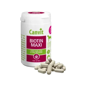 Canvit Biotin Maxi pro psy ochucený (230 g)