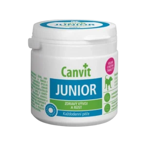 Canvit Junior pro psy ochucený 100g (100 g)