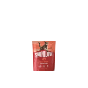 Carnilove Cat Active Dry Beef & Venison for Sterilised Cats (400 g)