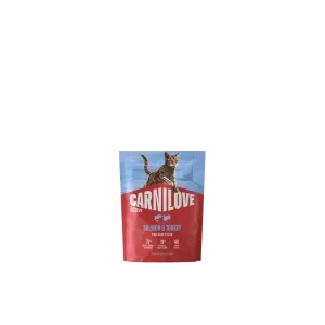 Carnilove Cat Active Dry Salmon & Turkey for Adult Cats (400 g)
