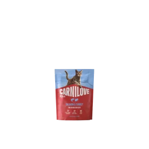 Carnilove Cat Active Dry Salmon & Turkey for Sterilised Cats (400 g)
