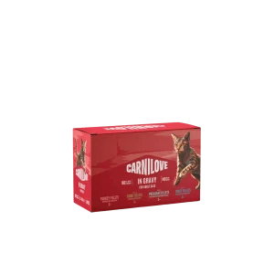 Carnilove Cat Pouch Gravy Multipack 12x85g (1.02 kg)
