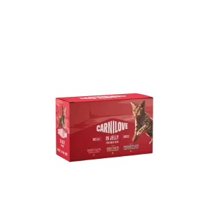 Carnilove Cat Pouch Jelly Multipack 12x85g (1.02 kg)