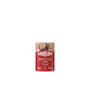 Carnilove Cat Pouch Jelly Rabbit & Marigold Kittens 85g (85 g)