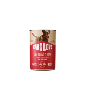 Carnilove Dog konzerva Paté Lamb & Wild Boar 400g (400 g)