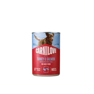 Carnilove Dog konzerva paté Turkey & Salmon 400g (400 g)