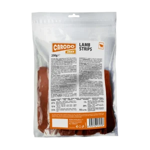 CARODO Dog pochoutka jehněčí proužky 250g (250 g)