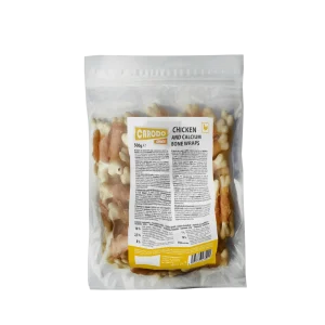 CARODO Dog pochoutka Kuřecí maso s vápníkovou kostí 500g (500 g)