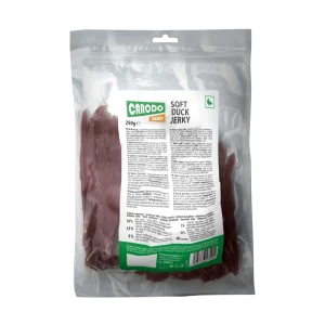 CARODO Dog pochoutka měkké kachní jerky 250g (250 g)