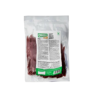 CARODO Dog pochoutka Měkký kachní jerky 500g (500 g)