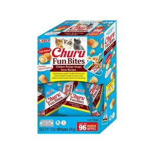 Churu Cat BOX Fun Bites Chicken wraps Tuna 8 x 12g