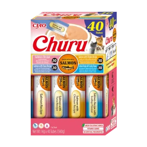 Churu Cat BOX Salmon Recipe 40 x 14g