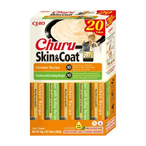 Churu Cat BOX Skin & Coat Chicken Variety 20 x 14g