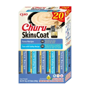 Churu Cat BOX Skin & Coat Tuna Variety 20 x 14g