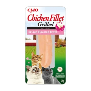 Churu Cat Chicken Fillet in Crab Flavored Broth 25g (25 g)