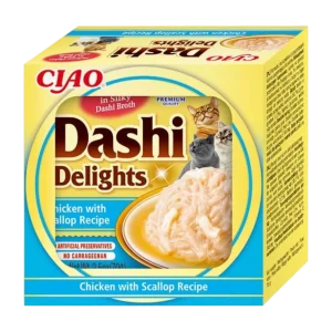Churu Cat Dashi Delights Chicken with Scallop 70g (70 g)